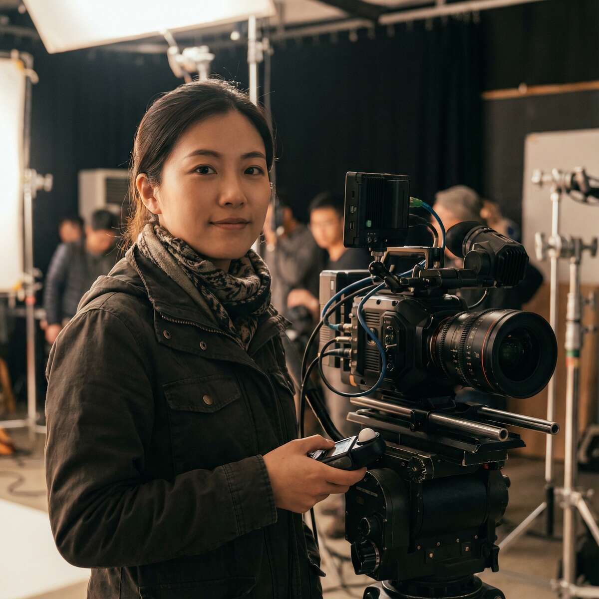 黄色仓库摄影师王芳